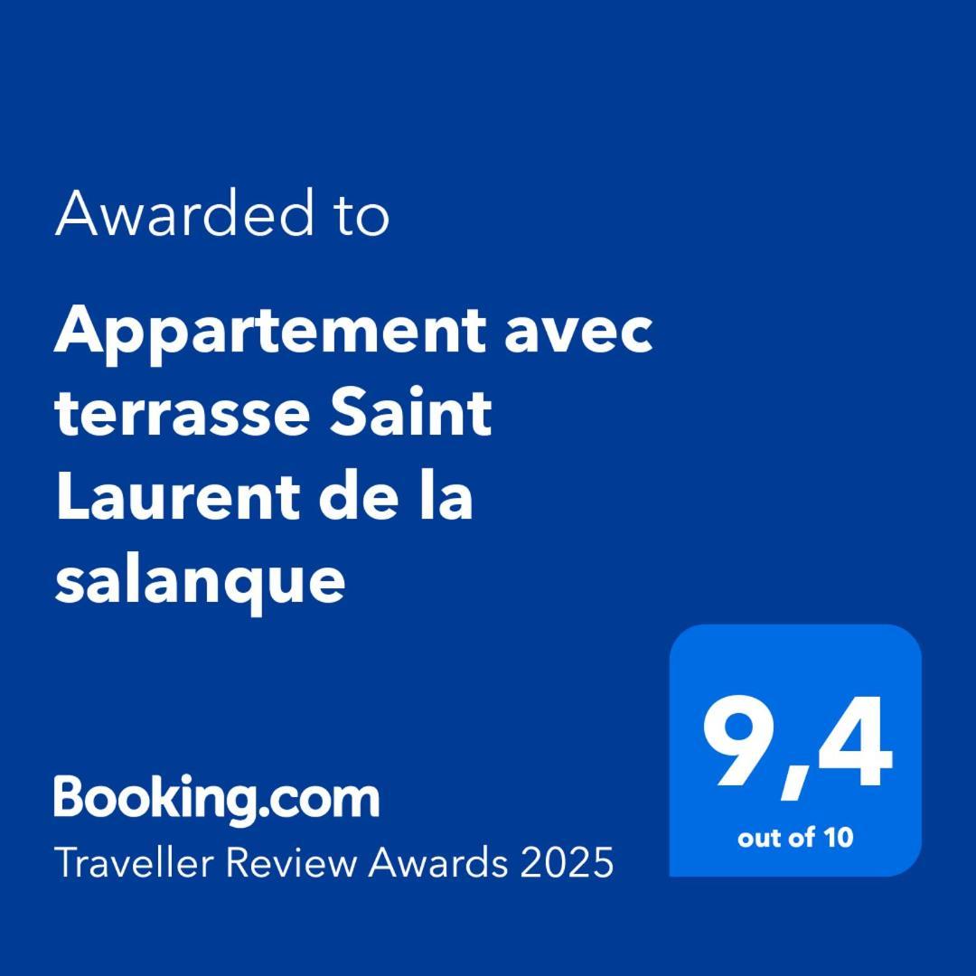 Appartement Avec Terrasse Saint Laurent De La Salanque Exterior photo